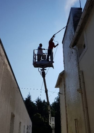 Nettoyage de façade à Cergy dans le Val d'Oise (95)